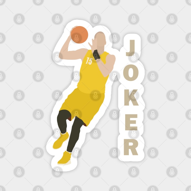 Nikola Jokic Magnet by valentinahramov