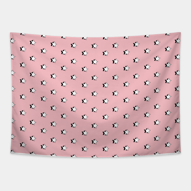 Pink Retro Aesthetic Stars VSCO Stars Aesthetic Stars Tapestry TeePublic