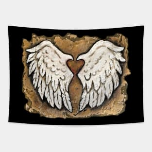 Baroque Angel Wings Tapestry