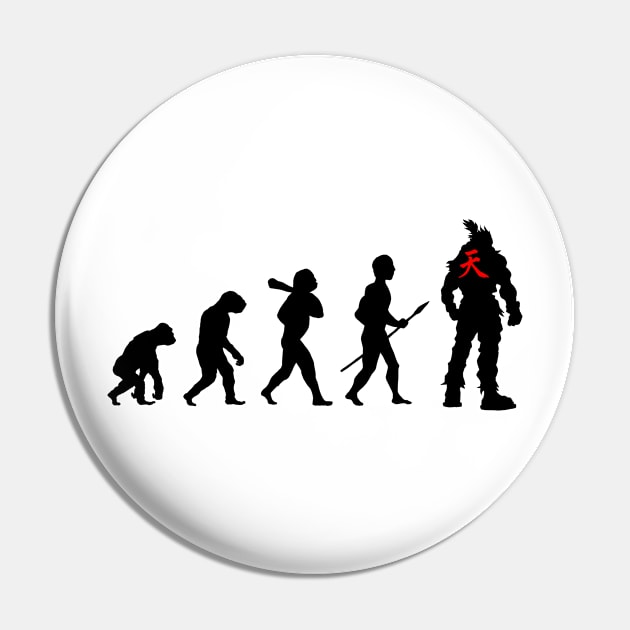 Evolution - Akuma Pin by CCDesign