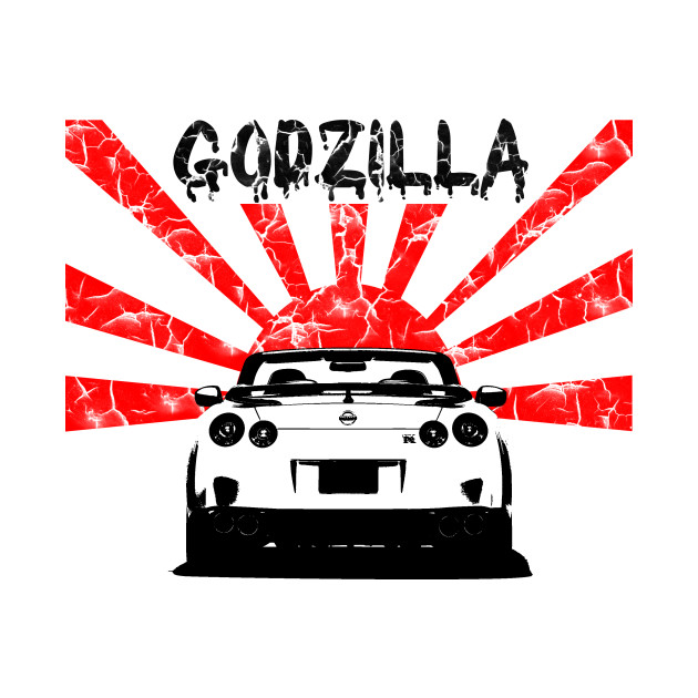 nissan jdm godzilla japan t shirt teepublic