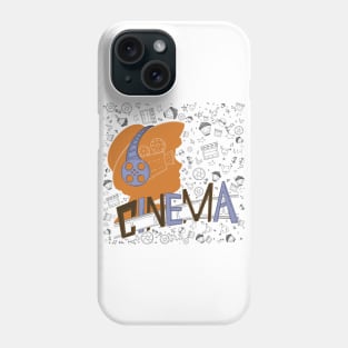 Cinema theme pattern Phone Case