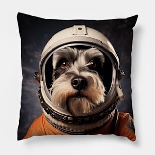 Astro Dog - Miniature Schnauzer Pillow