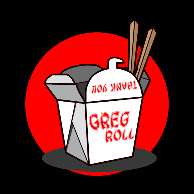 GREG ROLL TAKEOUT BOX T-SHIRT by Stix