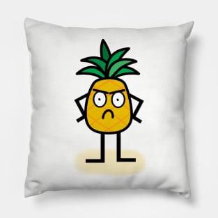 Disgruntled Pineapple Pillow