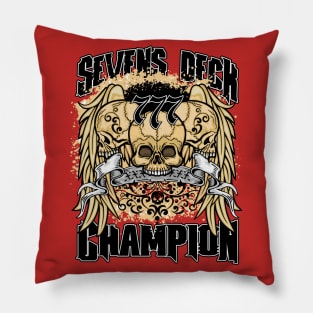 The Sevens Deck Champion Pillow