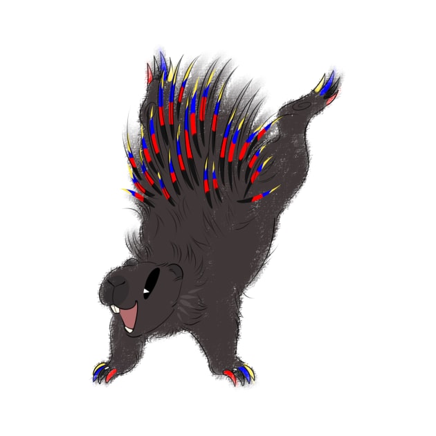 Polyamory Porcupine! by pigdragon