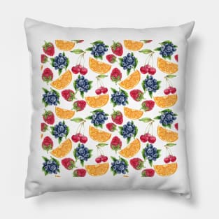 berries pattern Pillow