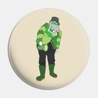 The Green Mummer Pin