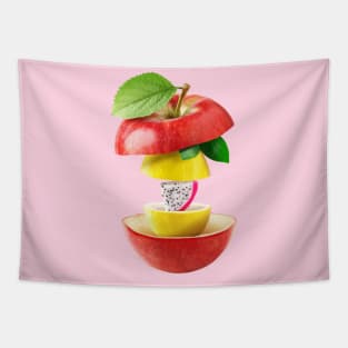 Apple Lemon Dragon Fruit Gifts Vegetarian Tapestry