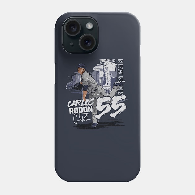 Carlos Rodon New York Y State Phone Case by Jesse Gorrell