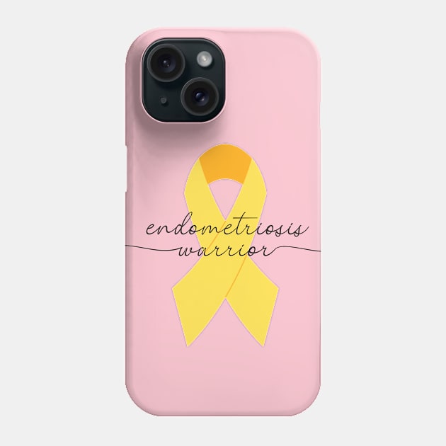 Endometriosis Awareness Warrior Phone Case by Ivanapcm