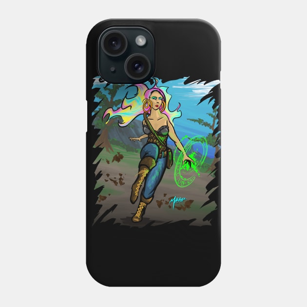 Prismatic Healer Phone Case by Battleaxes & Brimstone