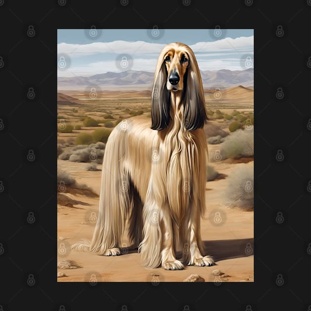 Afghan Hound by ArtShare