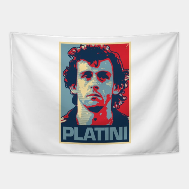 Platini Tapestry by DAFTFISH