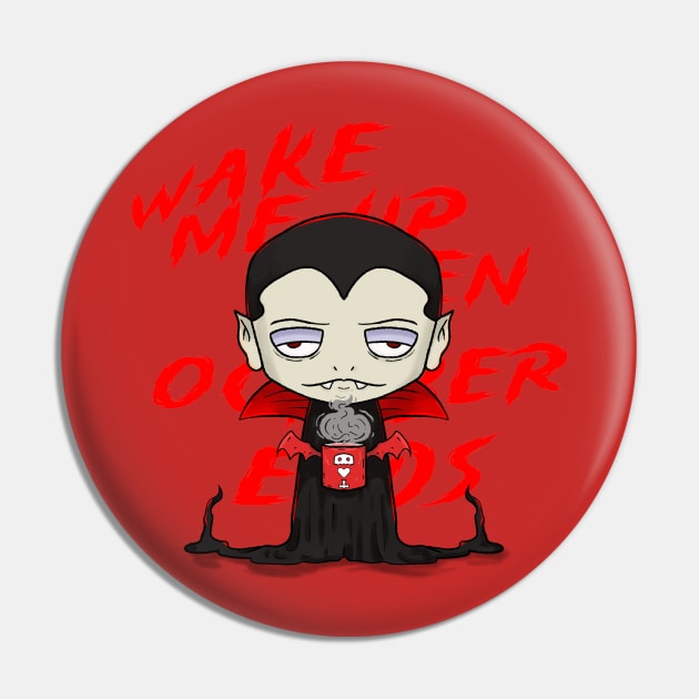 Wake Me Up When October Ends Pin by Sons of Skull