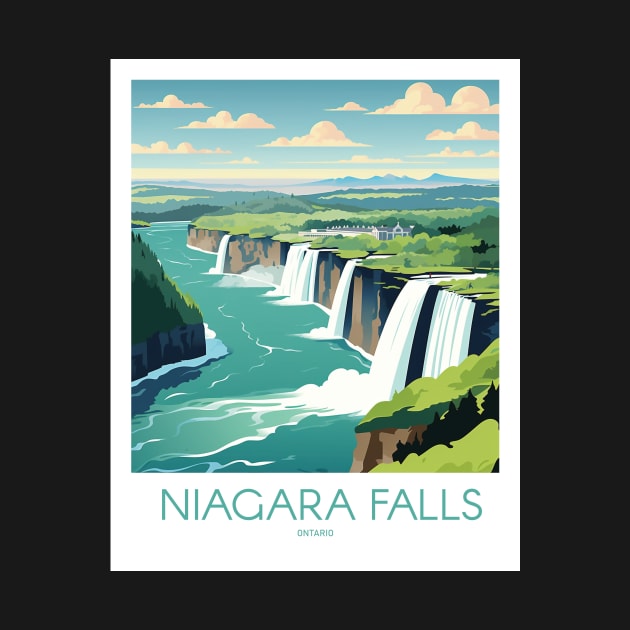 NIAGARA FALLS by MarkedArtPrints