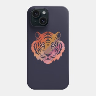 Tiger - Rainbow Phone Case