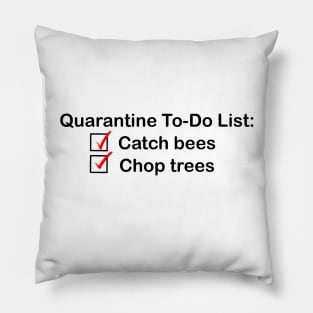 Quarantine To-Do List Pillow