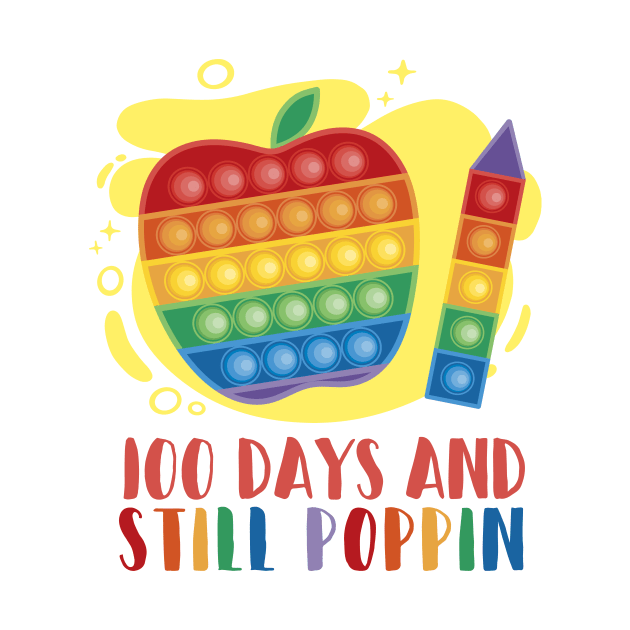 100 Days And Still Poppin by star trek fanart and more