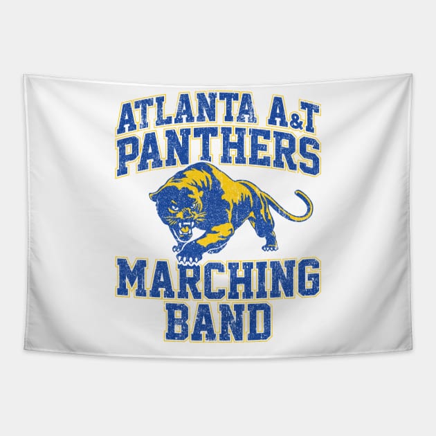 Atlanta A&T Marching Band (Variant) Tapestry by huckblade