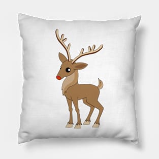 Christmas Reindeer Pillow