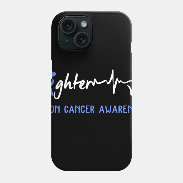 Colon Cancer Awareness Support Colon Cancer Fighter Gifts Phone Case by ThePassion99