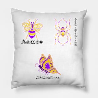 Intersexual Indigenous Buggies Pillow