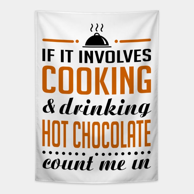 Cooking and Hot Chocolate Tapestry by KsuAnn