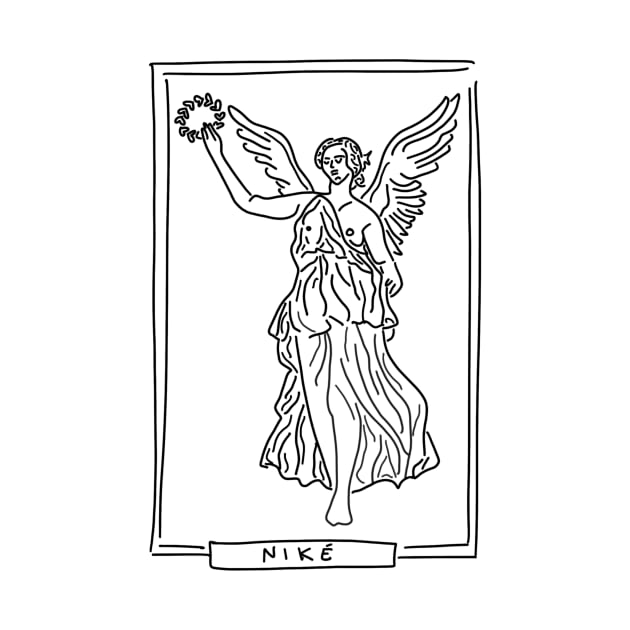 Niké Greek Goddess by candelanieto