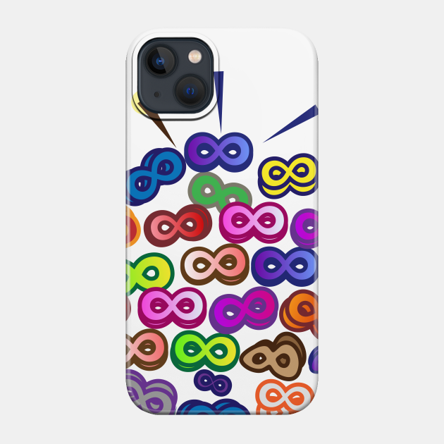 Infinity Colorful Art - Infinity - Phone Case