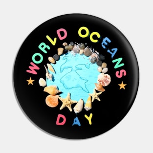 World Oceans Day 2025 Pin