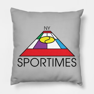 Defunct New York Sportimes Team Tennis Pillow