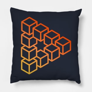 Strange Geometry - Steps (Outline) Pillow