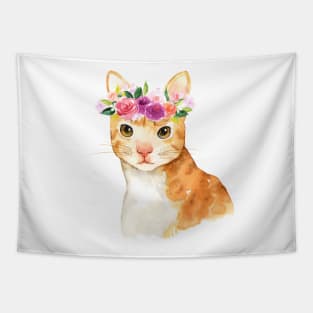 Cute cat Nursery Picture Tapestry