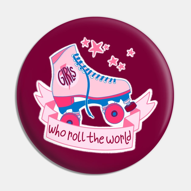 Who Roll The World Pin by Andyn