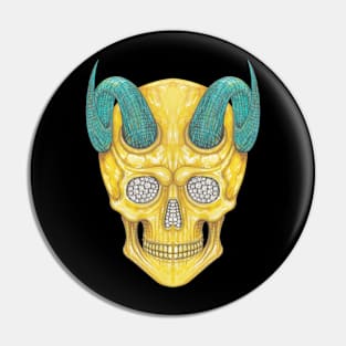 Demon skull Pin