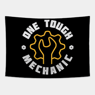 One Tough Mechanic Tapestry