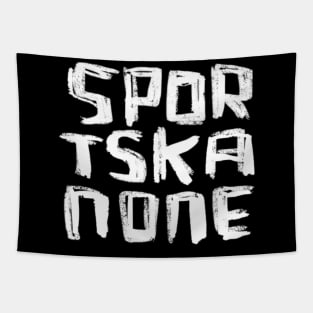 German expression: Sportskanone Tapestry