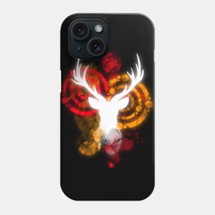 Hunting A Ghost (Red and Orange) Phone Case