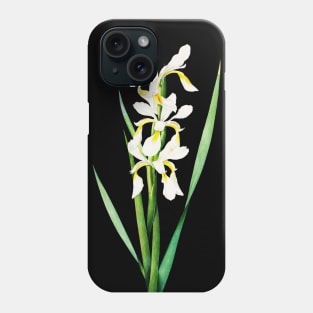 White lily flower Phone Case