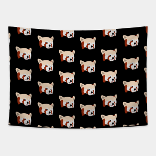 Red Panda Patterned Tapestry