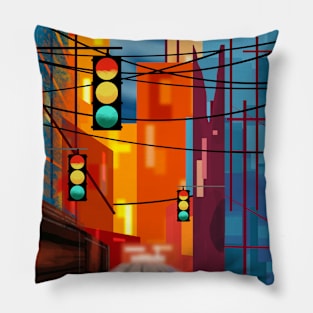 City Life Pillow