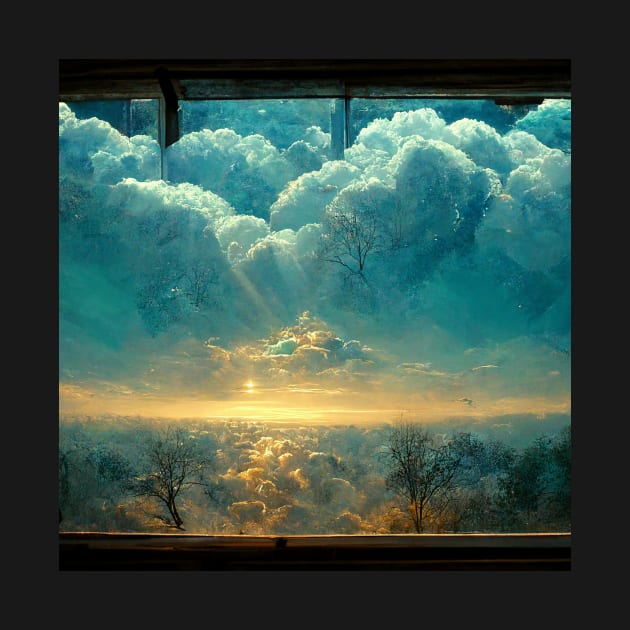 Heaven's Window | Sunrise by Kazaiart