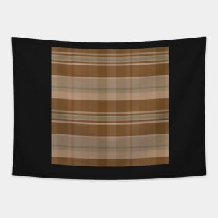 Light Academia Aesthetic Iona 1 Hand Drawn Textured Plaid Pattern Tapestry