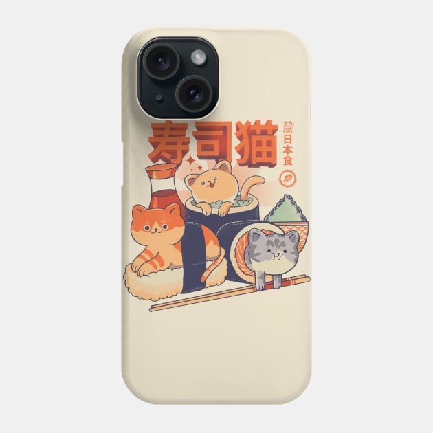 Sushi Cats Phone Case by ppmid