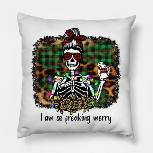 I am So Freaking Merry Pillow