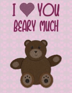 Beary Love Magnet