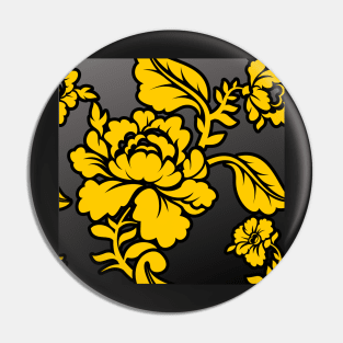 Unique Retro Pattern Pin