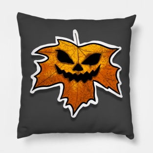 Autumn maple leaf Pillow